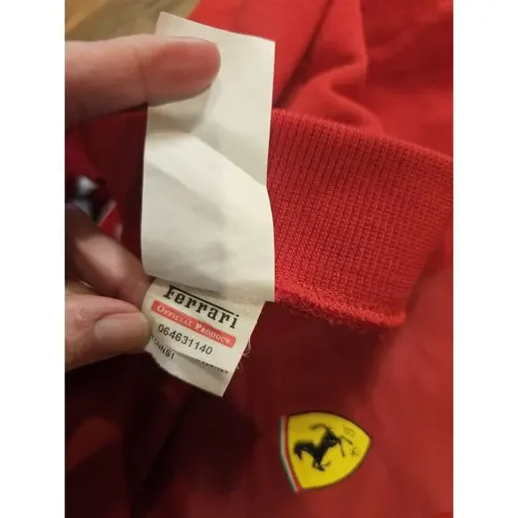 Puma Ferrari Race Red Rossa Corsa Joggers / Sweat Pants Size M NWT - Picture 8 of 12